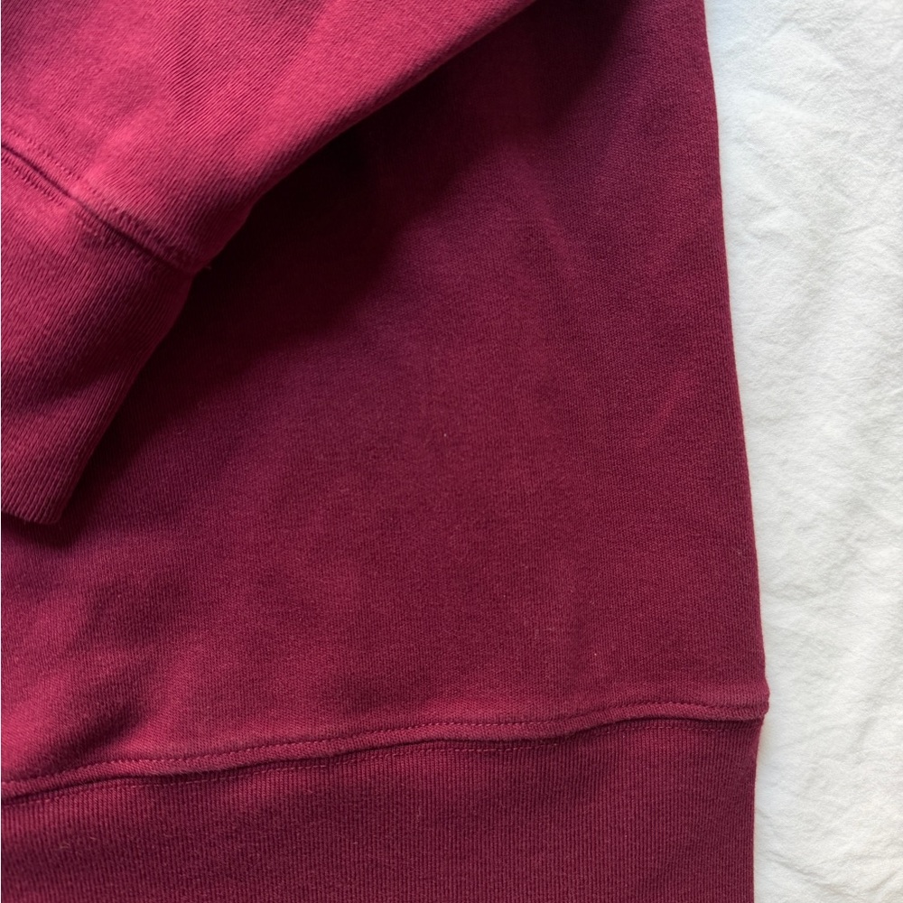 Burberry Brit Men's Maroon Zip-Up Sweatshirt - Picture 6 of 10